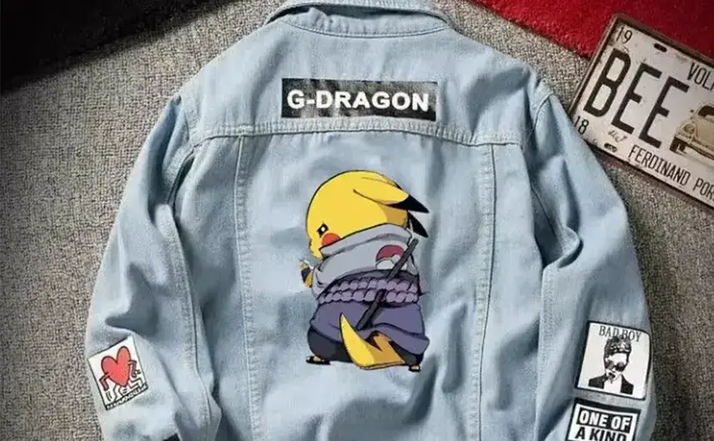 Denim print