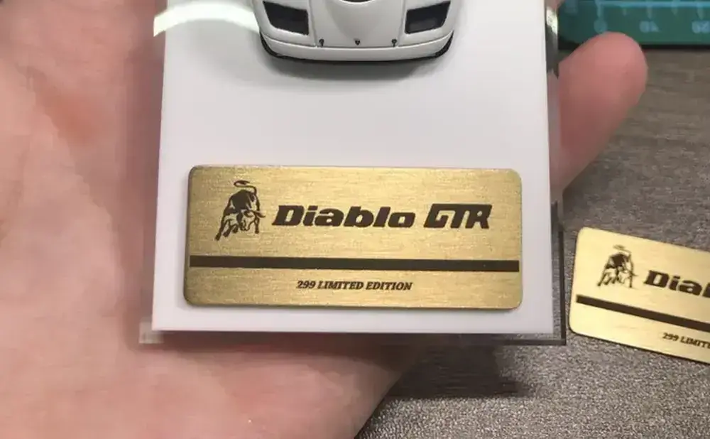 Metal nameplates